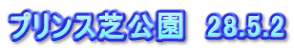 プリンス芝公園　28.5.2